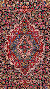 Kashmar Persian Rug A Little Too Busy For My Taste But The Work Is Exquisite Desenler Kilim Hali