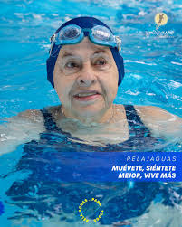 🌊✨ ¡La edad no es límite para sentirte increíble! En Relajaguas te  ayudamos a moverte, relajarte y disfrutar de una vida más activa y  saludable. 💪💙 ➡️ Ven y sé parte de