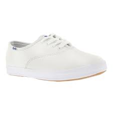 kids champion white leather sneakers