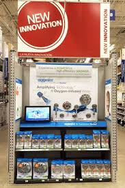 Check Out Oxygenics Featured On The Lowe S Innovation End Cap Pop Display Innovation Delta Faucets