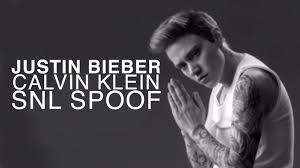 Justin bieber, 22, is always a welcome guest on saturday night live, but when he's not available kate mckinnon, 33, will do just fine. Justin Bieber Calvin Klein Snl Parody Saturday Night Live S Kate Mckinnon Photoshop Failure Spoof Youtube