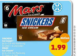 Für alle, die snickers® in kleinen happen genießen möchten und als idealer partysnack zum naschen und teilen. Snickers Ice Cream Oder Mars Ice Cream Angebot Bei Penny