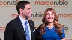 Résultat de recherche d'images pour "marco rubio with wife"