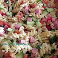 Salade Pates Salade De Pates Pate Jambon Idee Recette Salade