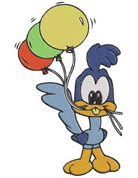 Baby Looney Tunes Baby Road Runner Filled 01 Embroidery Design Instant Download Art Collectibles Fiber Arts Erfuntahmasbi Ir