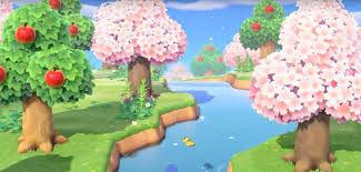 It also adds cherries and a trader who spawns in the cherry blossom forest. Animal Crossing New Horizons How To Get Cherry Blossom Trees All Sakura Diy Recipes
