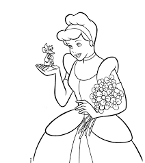coloring page for kids cinderella coloring pages disney princess coloring pages disney coloring sheets