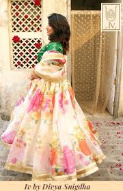 Indian Wedding Lehenga Floral Party Wear Designer Chaniya Etsy Indian Bridesmaid Dresses Indian Wedding Lehenga Indian Bridal Fashion