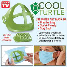 He internal support frame of the mask is made of. Cool Turtle Ultra Comfortable Mask Enhancer Set Of 6 Collections Etc