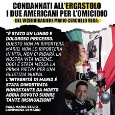 Slideshow continues on the next slide. Giorgia Meloni Ù† On Twitter Colpiscono Al Cuore Le Parole Commosse Di Rosa Maria Compagna Del Vice Brigadiere Cerciello Rega Dopo La Condanna All Ergastolo Dei Due Americani Per L Omicidio Di Mario