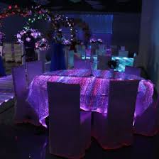 China Led Light Up Table Skirt Tablecloth For Party And Wedding China Led Light Up Tablecloth And Led Tablecloth Price