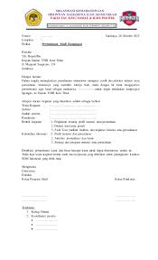 Surat Pengajuan Kunjungan Ke Tvri Jawa Timur