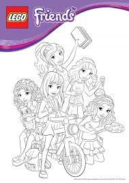 Each of these sweet girls has their own unique personality including what they're good at and what their future will hold. Lego Friends Coloring Pages Printable Coloring Home