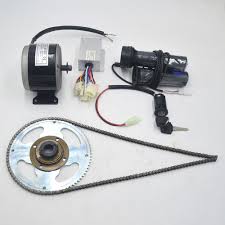 24v 250w Brushed Dc Motor For Electric Bicycle Kit Diy E