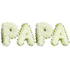 Express your condolences with beautiful fresh flowers. White Papa Tribute Get Express Funeral Flower Delivery