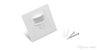 2020 Wall Mounted Pir Motion Sensor Light Switch On Off Power Electrical Socket Adapter 100v 240v Ac Max 500w Load 10m Max From Lotmix 7 21 Dhgate Com
