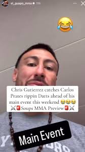 Carlos Prates says he smokes 10-15 cigarettes a day 🚬🤓