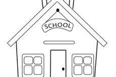 Gambar gambar mewarnai pemandangan alam pantai hitam putih. Gambar Sekolah Kartun Untuk Diwarnai