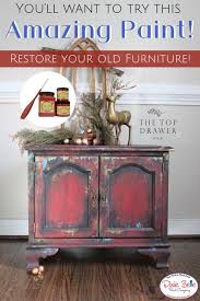 Restore You Re Old Furniture Using Dixie Belle Paint In Rustic Red Barn Red Sea Glass And Caviar In 2020 Dixie Belle Paint Red Painted Furniture Paint Companies