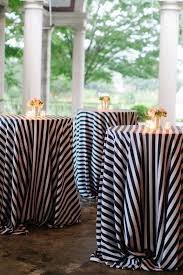 Black And White Striped Tablecloth Near Me Connecticut Wedding At Eolia Mansion From Katie Stoops Photography Striped Table White Table Cloth Striped Wedding