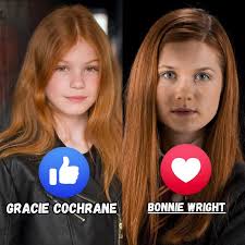 Ginny through the whole series be like (OC)