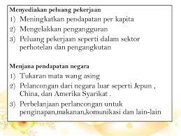 Dengan menciptakan usaha sendiri anda akan memperoleh pengalaman dan mendapat keuntungan lebih. Sektor Pelancongan Di Malaysia