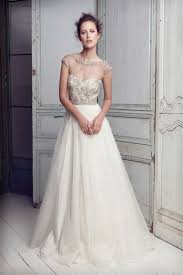 Flowy Wedding Gown With Beaded Top Australian Designer Collette Dinnigan Collette Dinnigan Wedding Dress Bridal Gowns Dresses