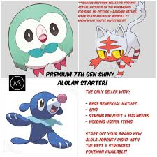 Nature For Popplio Rowlet Decidueye Pokemon Sun Rowlet