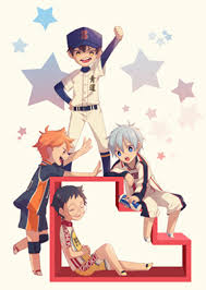 Un Crossover De Kuroko No Basket Yowamushi Pedal Haikyuu Y Diamond No Ace 3 All My Precious Sons Anime Chibi Haikyuu Anime Anime Crossover Click to manage book marks. www pinterest co kr