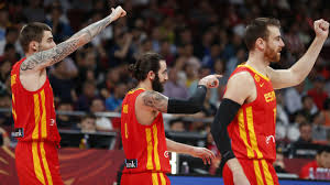 El uniforme alterno había sido asignado a colombia, por lo que el equipo nacional se presentó de azul oscuro. Fiba World Cup Final Spain Seal Second Fiba World Cup With Win Over Argentina Marca In English
