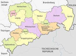 Verwaltungskarte von sachsen landkarte sachsen vektor download (illustrator, pdf). Liste Der Landkreise Und Kreisfreien Stadte In Sachsen Wikipedia