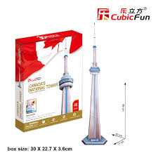 Check spelling or type a new query. 3d Puzzle Canada S National Tower Cubicfun Mc109h 48 Pieces