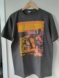 Ne se décolore pas, ne gritty and phanatic pulp fiction shirt in orange and black, for phillies and flyers fans. Pulp Fiction Vintage T Shirt L Size 21 Chest Measurement Etsy Pulp Fiction T Shirt Vintage Tshirts Retro Tshirt