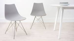 Fern Grey Gloss And Stylo Extendable Table Set Dining Chairs Eames Style Dining Chair Blue Dining Chair