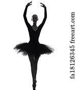 Download 96 ballerina silhouette free vectors. Free Ballerina Silhouette Art Prints And Wall Artwork Freeart