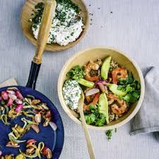Fresh N Smooth Shrimp Bowl Rezept Rezepte Lebensmittel Essen Essen