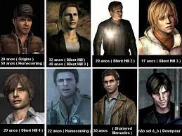 Unlike the original, this version is not developed by the. Silent Hill Ages Of The Characters In Each Game No One Knows Murphy S Age Artes
