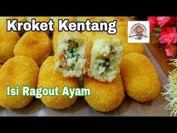 Kroket Kentang Super Creamy Isi Ragout Ayam Bisa Dibekukan Youtube In 2021 Video Makanan Makanan Makanan Dan Minuman