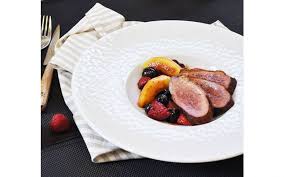 Magret De Canard Aux Pommes Et Fruits Rouges Ernest Soulard Recette Magret De Canard Alimentation Fruits Rouges