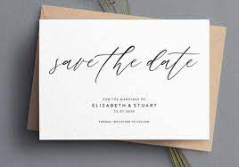 Elegant accent save the date cards. Save The Date Wording Etiquette And Examples