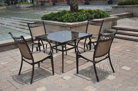 5 Piece Cast Aluminum Patio Furniture Outdoor Furniture Transport By Sea Cheap Garden Furniture Cast Aluminum Patio Furniture Aluminum Patio Furniture