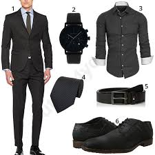 Schwarzes Business Outfit Mit S Oliver Anzug M0780 Anzug Hemd Schuhe Krawatte Outfit Style Herrenm Casual Wear For Men Mens Outfits Mens Fashion Smart