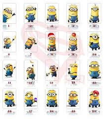 Minion Sticker Chart Minion Sticker Chart Minion Stickers