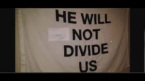 4chan Trolls Shia Labeouf By Finding His He Will Not Devide Us Flag And Stealing It Youtube