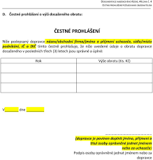 Čestné prohlášení zahraničního zaměstnavatele zahraniční zaměstnavatel tiskopisem potvrzuje, že bude za uvedeného zaměstnance v případě udělení výjimky z příslušnosti k cizím právním předpisům. Priloha C 4 Cestna Prohlaseni Pozadovana Objednatelem Vzory Pdf Stazeni Zdarma