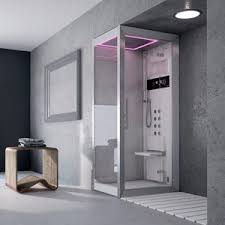 Minimalist master bathroom with glass shower cabin. Shower Cubicle Shower Enclosure All Architecture And Design Manufacturers Videos
