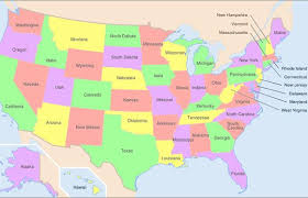 Negli stati uniti il presidente della federal reserve, jerome powell, ha avvertito che senza l'erogazione di ulteriori aiuti governativi. I 50 Stati Degli Stati Uniti Cartina Fisica E Cartina Politica