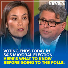POLLS NOW OPEN: Election Day has arrived (again) to San Antonio, where the  next mayor and four City Council seats will be determined.  https://www.kens5.com/article/news/politics/elections/runoff-election-san-antonio-2025-candidates/273-538d9ef7-898b  ...