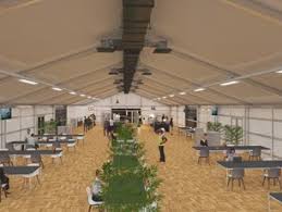 Extending dining table and chairs ukc events. Top Class Temporary Permanent Buildings Losberger De Boer