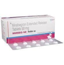 MIRBEG 50MG TABLET 10'S